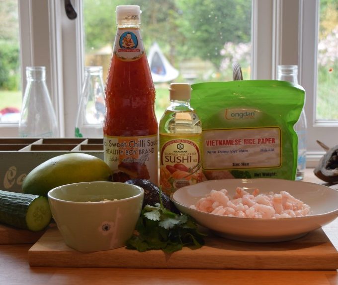 Summer-prawn-rolls-chilli-dip-recipe-lucyloves-foodblog