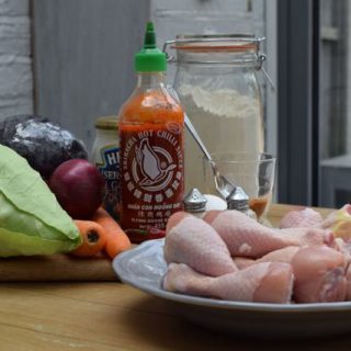 Oven-fried-chicken-spicy-coleslaw-lucyloves-foodblog