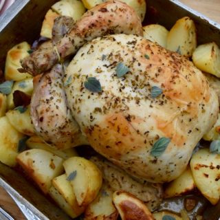 One-pot-greek-roast-chicken-recipe-lucyloves-foodblog