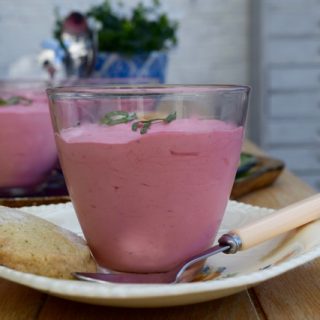 Raspberry-mousse-fresh-mint-shortbread-recipe-lucyloves-foodblog