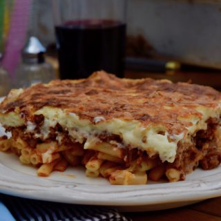 Pastitsio recipe from Lucy Loves Food Blog