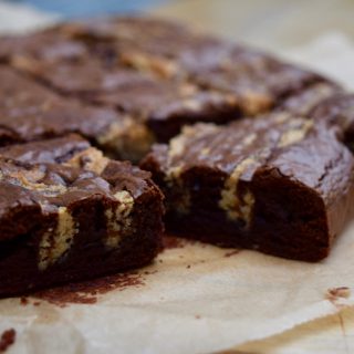 Tahini Brownies recipe from Lucy Loves
