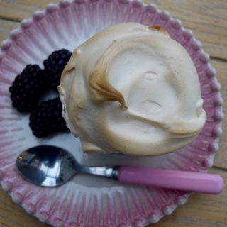 Apple and Blackberry Snow recipe from Lucy Loves Food Blog