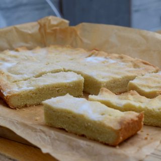 Clotted Cream Shortbread recipe from Lucy Loves Food Blog