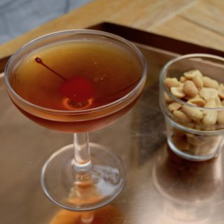 Manhattan Cocktail recipe from Lucy Loves Food Blog