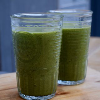 Glowing Green Smoothie Recipe from Lucy Loves Food Blog