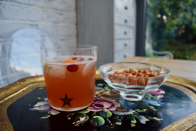 Cranberry Rum Dark and Stormy Recipe from Lucy Loves Food Blog