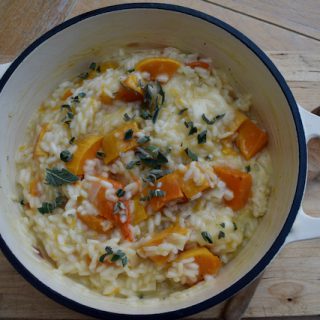 Roast Butternut and Tallegio Risotto Recipe from Lucy Loves Food Blog