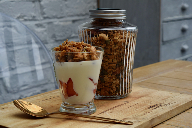 Puffed Whole Grain Granola recipe from Lucy Loves Food Blog