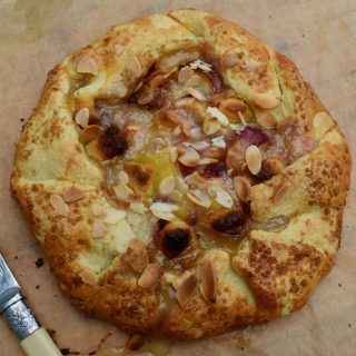 Peach and Almond Galette