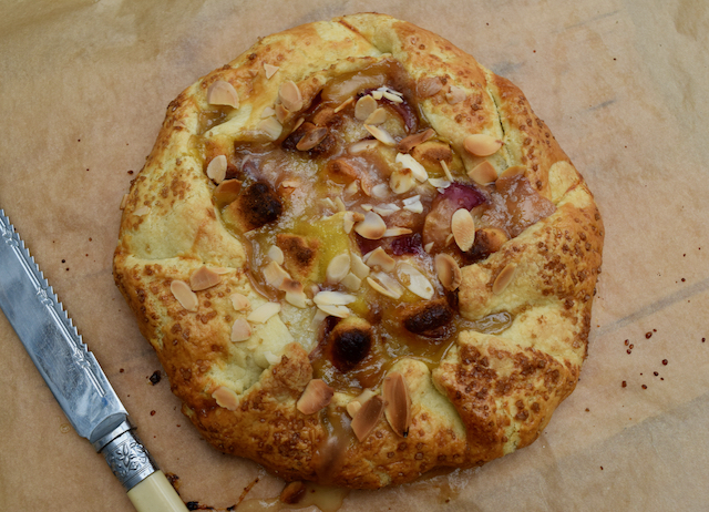 Peach and Almond Galette