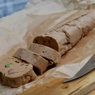 Loaded Slice and Bake Cookies recipe from Lucy Loves Food Blog