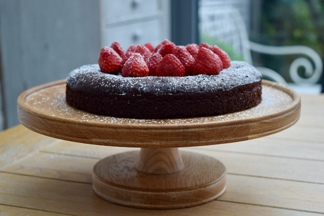 Rich Flourless Chocolate Cake recipe from Lucy Loves Food Blog