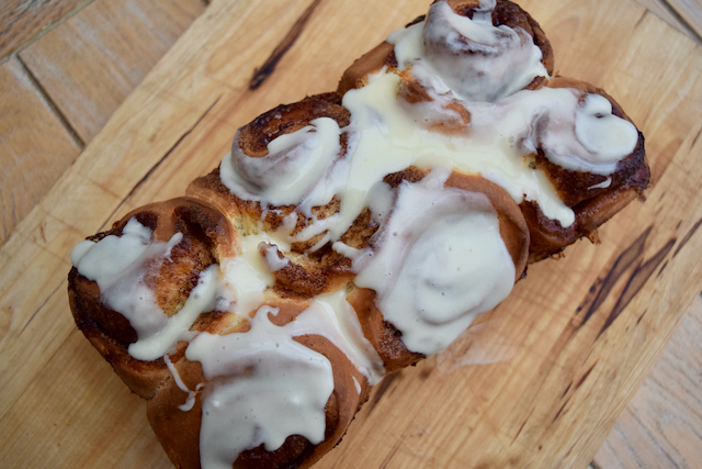 CInnamon Roll Sharing Loaf recipe from Lucy Loves Food Blog