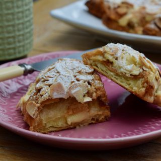 Easy Almond Croissants recipe from Lucy Loves Food Blog
