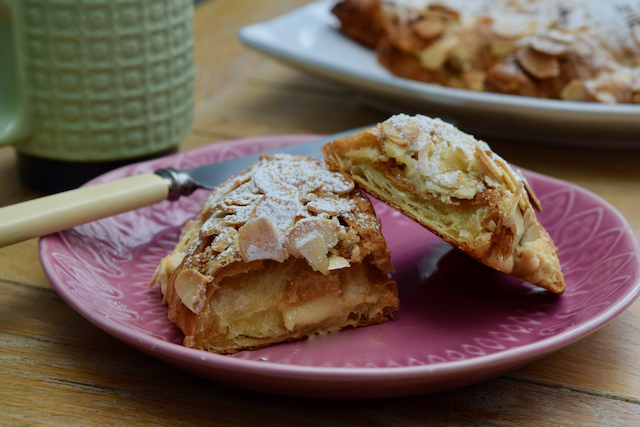 Easy Almond Croissants recipe from Lucy Loves Food Blog