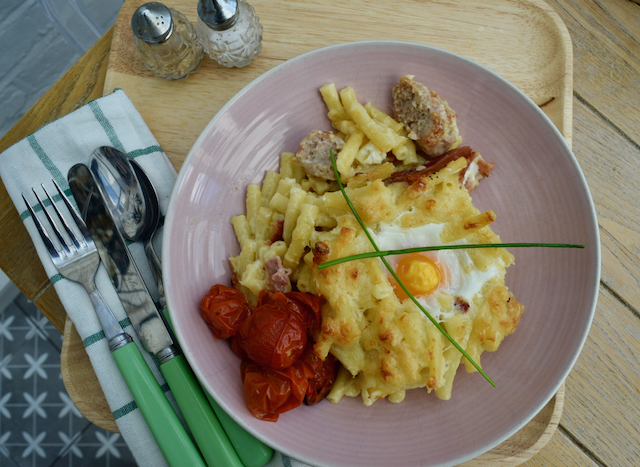 Full English Mac and Cheese recipe from Lucy Loves Food Blog