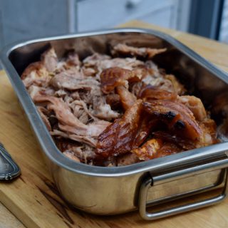 Smoky Slow Roast Pork recipe from Lucy Loves Food Blog