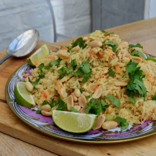 Thai Style Crab Fried Rice recipe from Lucy Loves Food blog