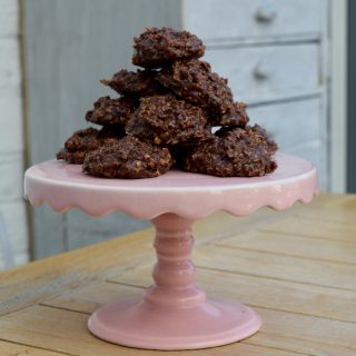 No Bake Chocolate Peanut Butter Cookies recipe Lucy Loves Food Blog