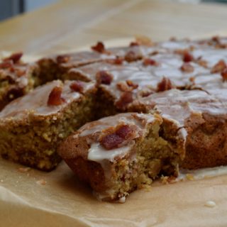 Elvis Blondies recipe from Lucy Loves Food Blog