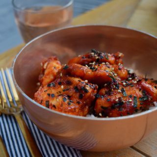 Korean Fried Chicken recipe from Lucy Loves Food Blog