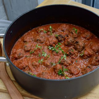 Black Pudding Meatballs recipe from Lucy Loves Food Blog