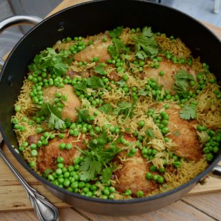 One Pot Chicken Biryani recipe from Lucy Loves Food Blog