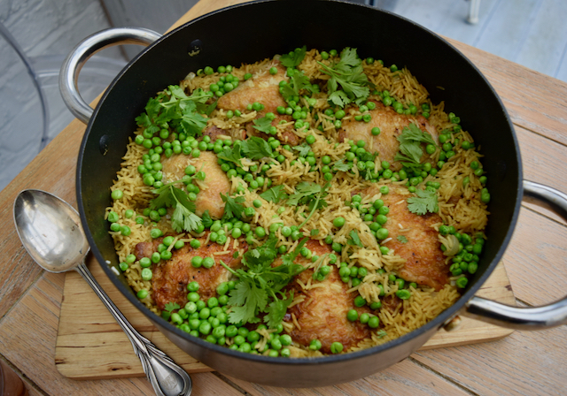 One Pot Chicken Biryani recipe from Lucy Loves Food Blog