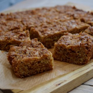 Crunchy Nut Cornflake Flapjack recipe from Lucy Loves Food Blog