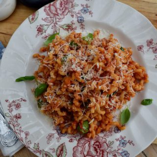 Pasta with Vodka Tomato Sauce recipe from Lucy Loves Food Blog