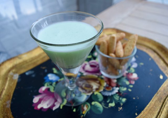 Alexander's Sister cocktail recipe from Lucy Loves Food Blog
