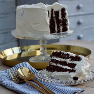 Espresso Martini Vertical Roulade recipe from Lucy Loves Food Blog