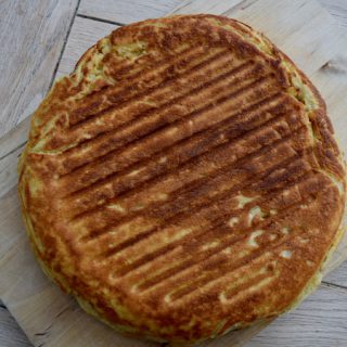 Griddle Pan Waffle recipe from Lucy Loves Food Blog