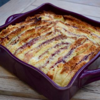 Bread, Jam and Butter Pudding recipe from Lucy Loves Food Blog