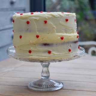 White Cake recipe from Lucy Loves Food Blog