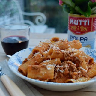 Sausage and Beef Ragu recipe from Lucy Loves Food Blog