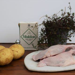 Roasted-duck-potatoes-thyme-lucyloves-foodblog